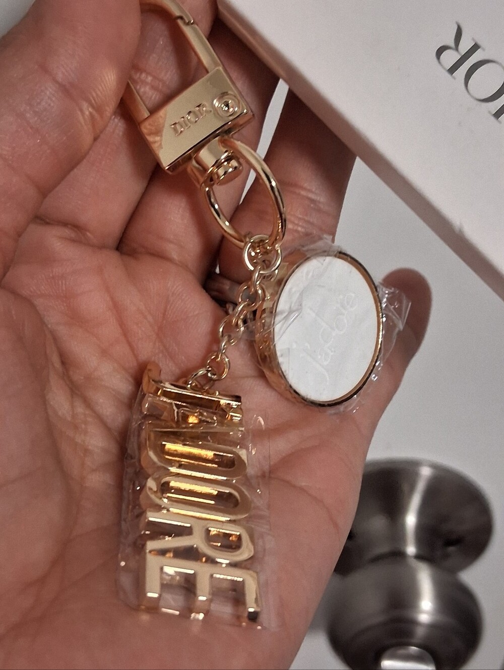 Dior J'adore Gold Pendant Necklace
